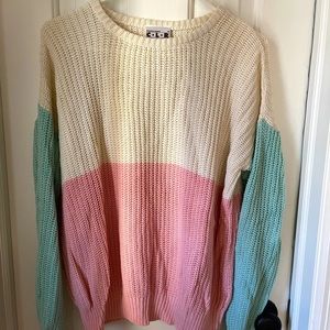 American Apparel multi-color Sweater